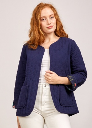 Mudflower 100% Cotton Quilted Jacket